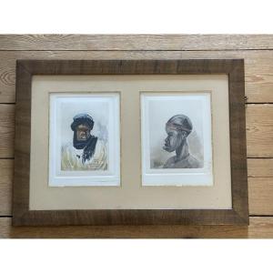 Pair Of 1930s African Engravings 