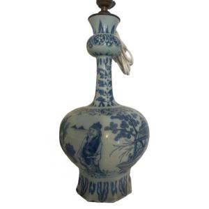 17th Century Delft Bottle 