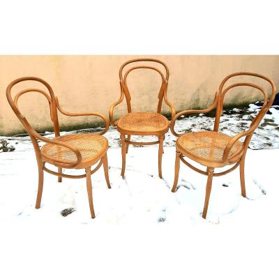Thonet Art Nouveau Armchair Series