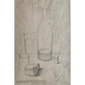 The Man At The Open Door, 1938: Henri Jannot, Period Force Nouvelles Animated Still Life