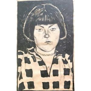 The Garçonne Haircut, 1928  Erwin Stolz Secessionist Czech Austrian Art Nouveau Artist