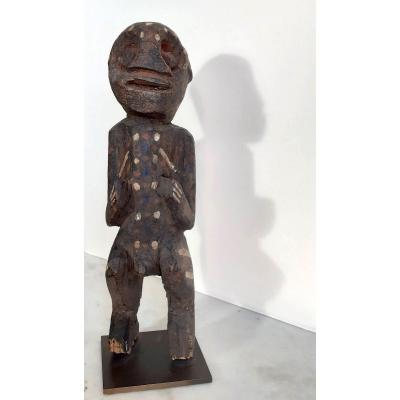 African Tribal Art: Antique Tadep Figure, Mambila Culture, Cameroon