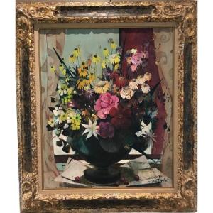 The Vase With Cherries / Vernet-bonfort