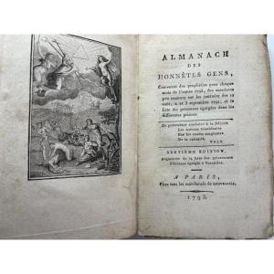 Almanac Of Honest People - 1793