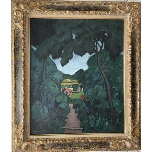 Art Deco Landscape / Raymond Charmaison