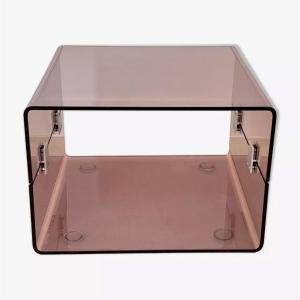 Coffee Table In Altuglas In The Style Of Michel Ducaroy, France, 1970s