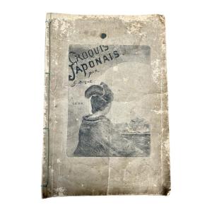 Georges Bigot - Japanese Sketch, 1886, Tokyo, Collection Of 28 Etchings.