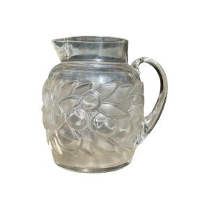 René Lalique - Pitcher Model “blidah”, Circa 1931, Good Condition. 
