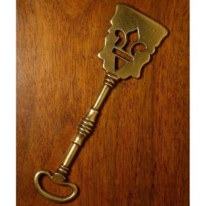 Couvot Spade In Bronze 18th Century