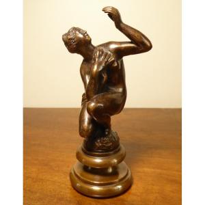 Venus Or Crouching Nymph In Bronze After Giambologna, Italy, 17th Century