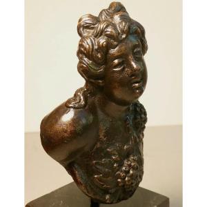 Bust In Bronze Italy Venice 16th 17th Century