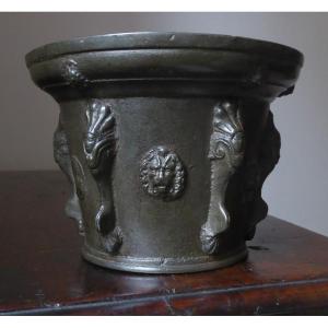 Bronze Mortar From The 17th Century