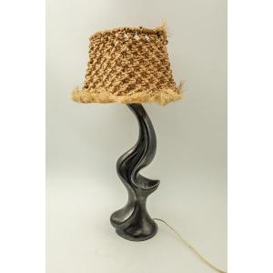 Vintage Louis Giraud Vallauris Zoomorphic Ceramic Lamp, Design