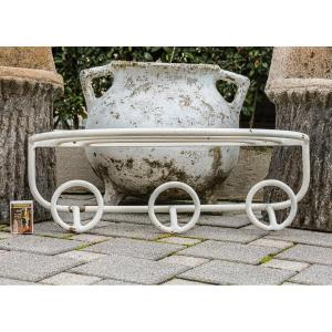 Modernist Art Deco Wrought Iron Coat Rack