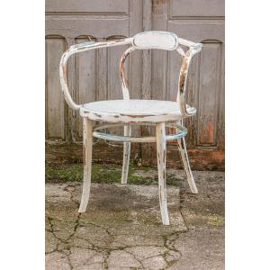 Rare Vintage Art Nouveau Thonet Le Corbusier Bentwood Armchair