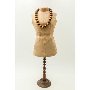 Antique Napoleon III Dressmaker's Mannequin Bust