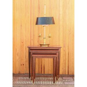 Series Of Directoire-style Mahogany Nesting Tables