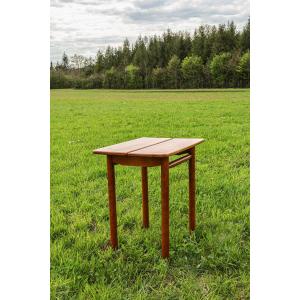 Solid Beech Table Designed By Pierre Gautier Delaye Mid Century Vintage