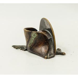 Max Le Verrier Bronze Paper Press Bicorne Of Napoleon Bonaparte
