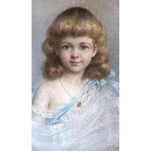 Delphin Enjolras (1857-1945) - Child With Ribbon