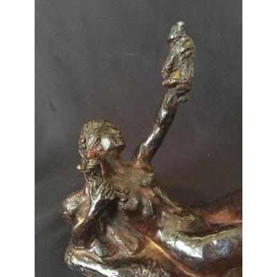 The Woman With Cats - Henry Fugère (1872-1944)