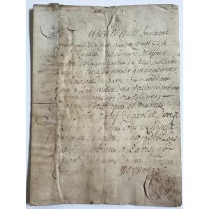 1680 Abjuration Of Jean Buchet Native Of Garlin In Béarn Lescar Pau Vic-bilh Protestantism