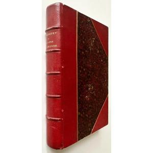 Alfred Busquet The Poem Of The Hours Original Edition Of 1855 With Autograph Dedication Beautiful Binding