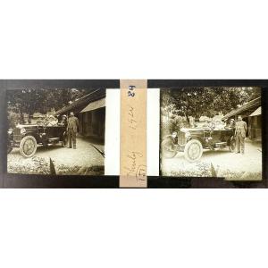 77 Stereo Photos 1920 Hanoi, Cruise Liners, Delage Cars, Djibouti, Singapore Etc.