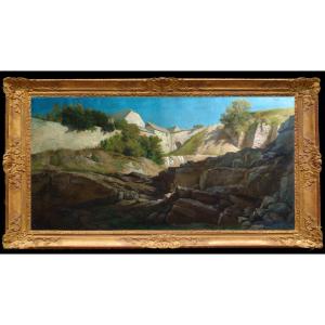 Landscape By Théodore Fourmois