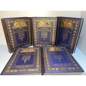 Great Geography Bong Illustrated Complete 5 T. - Onesime Reclus - 1911-1914