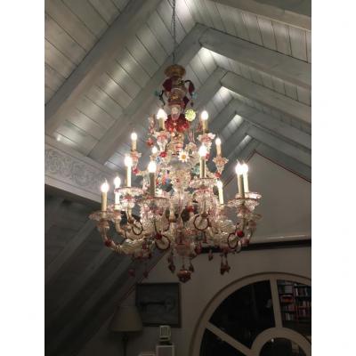 Lustre De Venise 16 Lumières