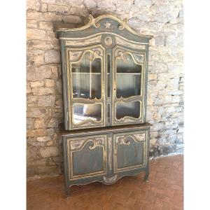 Buffet 2 Cauchois Glazed Body Late 18th Century Patina