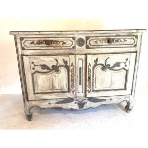  Buffet Louis XV Patine Joli Mouvement Datant Du 18e Siecle   prix spécial actuellement 
