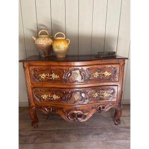 Louis XV Chest Of Drawers From Nîmes (provençal) Dating From The 18th Century
