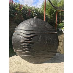 Large Terracotta Vase From The 70s.