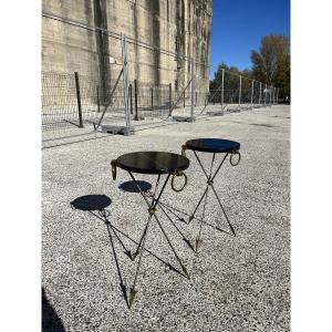 Pair Of André Arbus Side Tables.