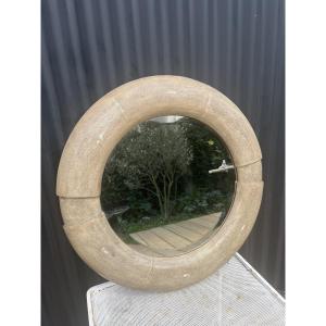 Mirror In Shagreen By Ria And Youri Augousti.