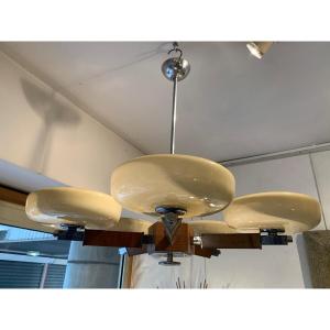 Bauhaus Style Art Deco Chandelier