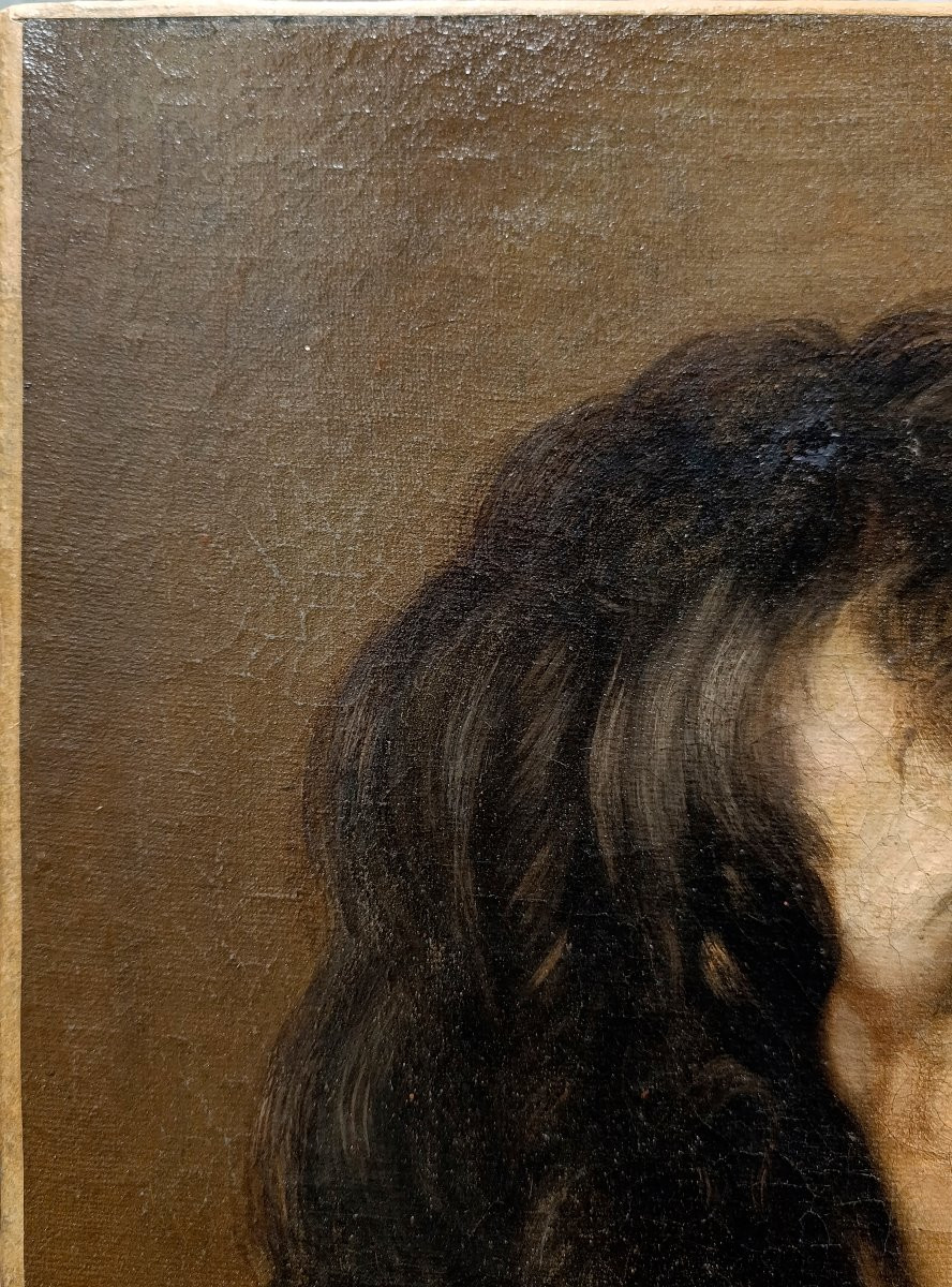 Pittore caravaggesco francese. XVII secolo-photo-2