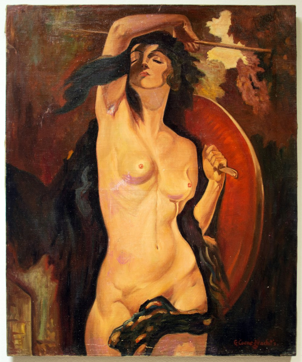 Scuola belga. Inizio XX secolo. Amazzone-photo-2