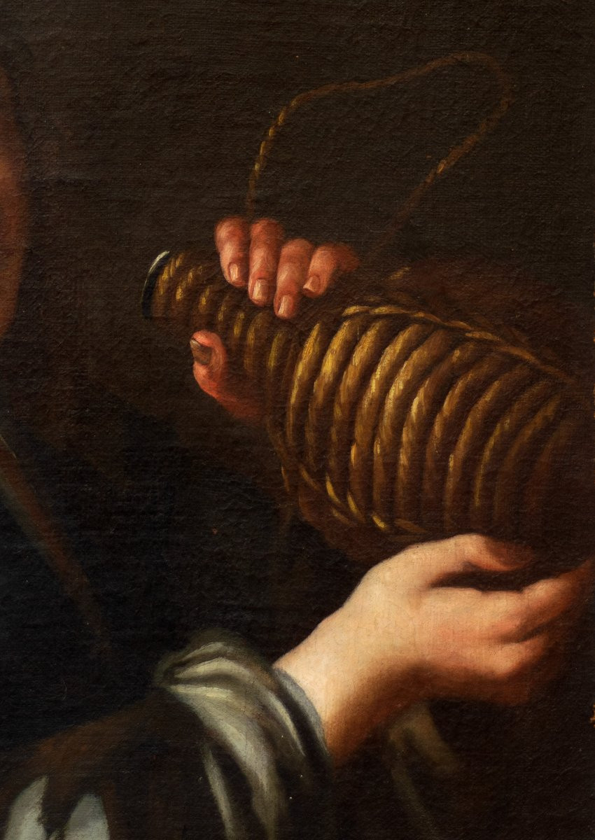 Pittore del XVII secolo. Bevitore-photo-4