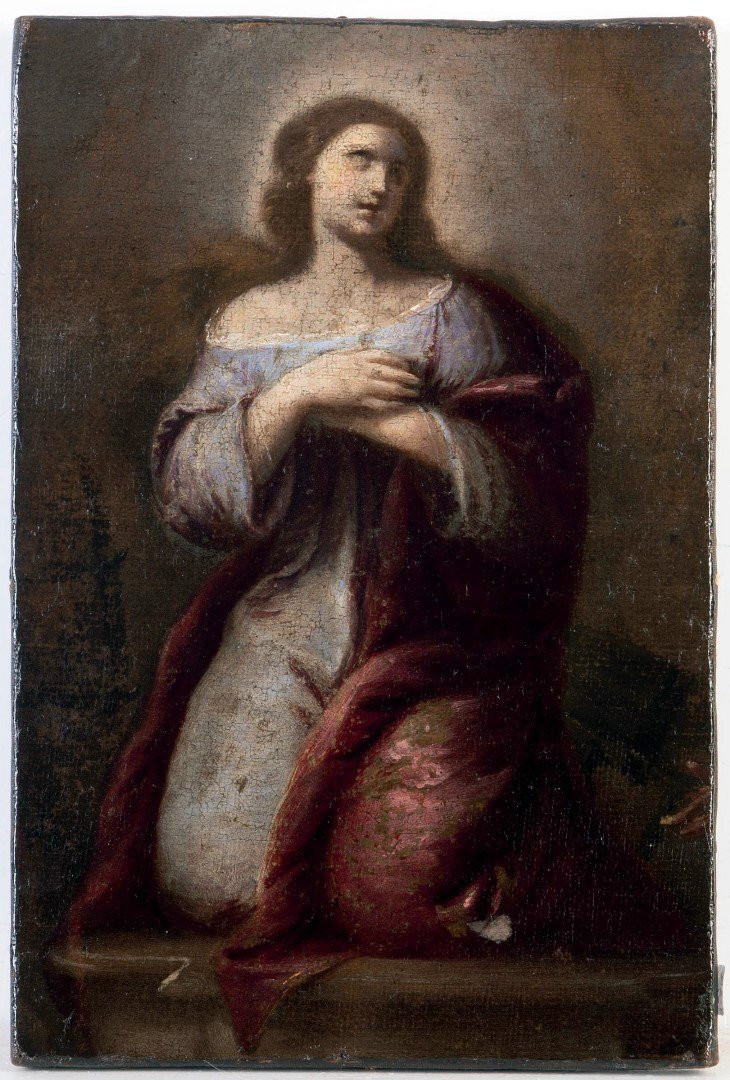 Scuola fiorentina del XVII secolo. Santa Caterina d'Alessandria-photo-2