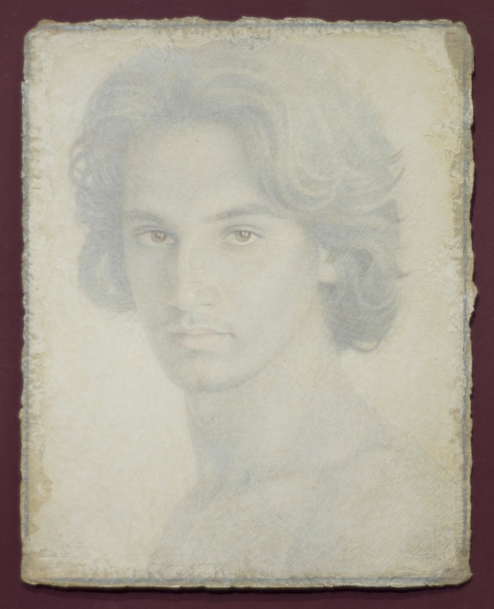 Victor Koulbak (Mosca, 1946). Ritratto di giovane