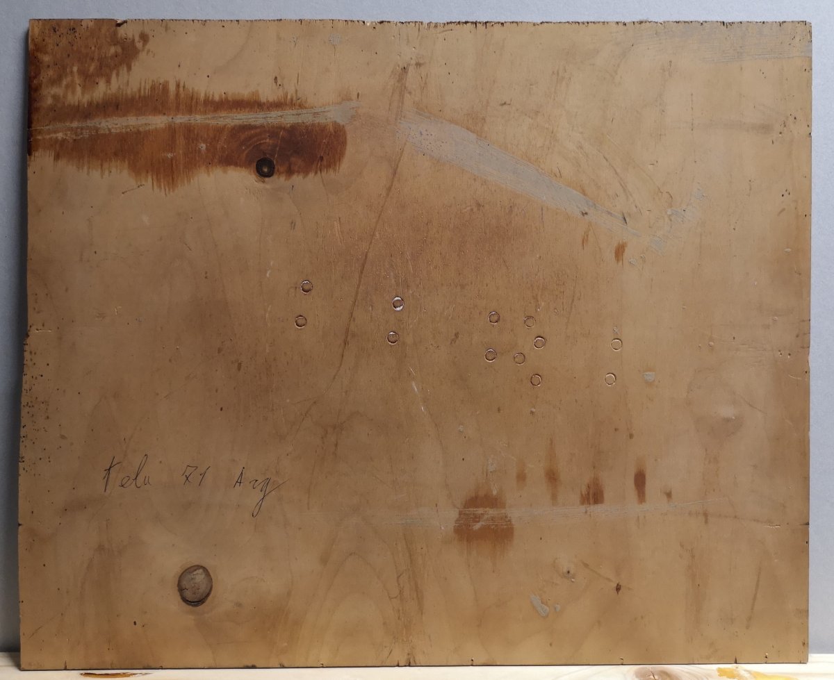 Monogrammista I.G. (1934). Veduta della laguna di Venezia con punta della Dogana-photo-3