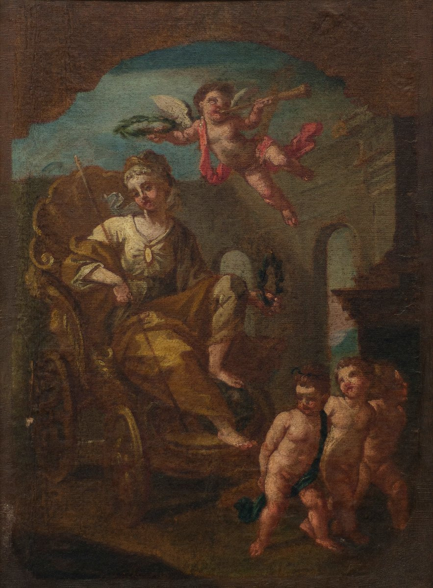 Clemente Ruta (Parma, 1685-1767). Bozzetto-photo-2