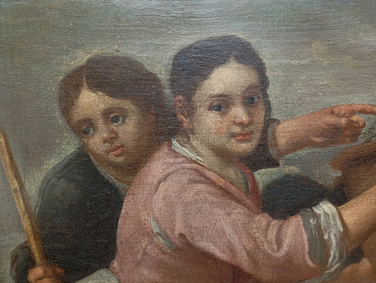 Studio di Bernhard Keilhau (Helsingor, 1624 – Roma, 1687). Giovani giardinieri-photo-2
