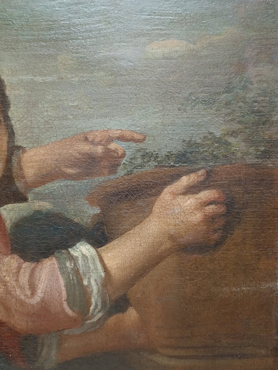 Studio di Bernhard Keilhau (Helsingor, 1624 – Roma, 1687). Giovani giardinieri-photo-3