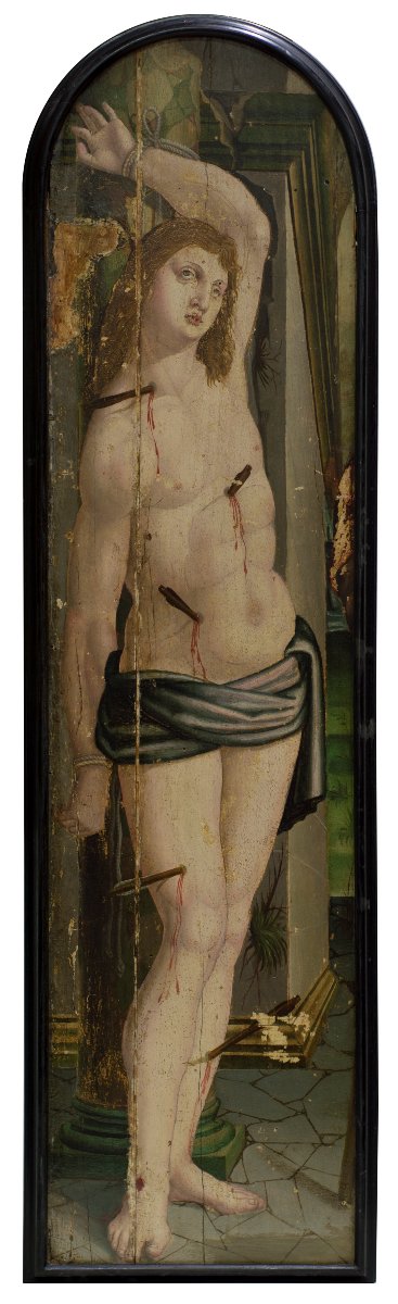 Pittore del XV-XVI secolo. San Sebastiano