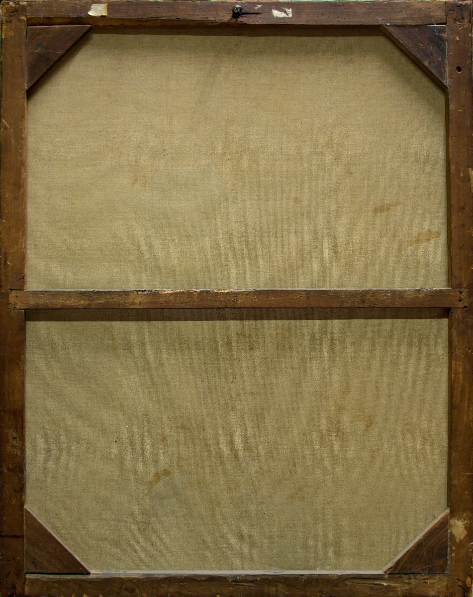 Pittore lucchese del XVII secolo. Volto Santo di Lucca (cm 119.5 x 94.5)-photo-4