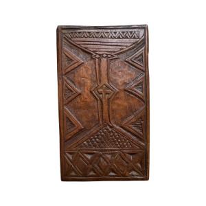 Carved Lace Folder – “with The Chalice Of Light” – Folk Art – Le Puy-en-velay